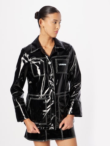 Laagam Between-Season Jacket 'Frankie' in Black: front