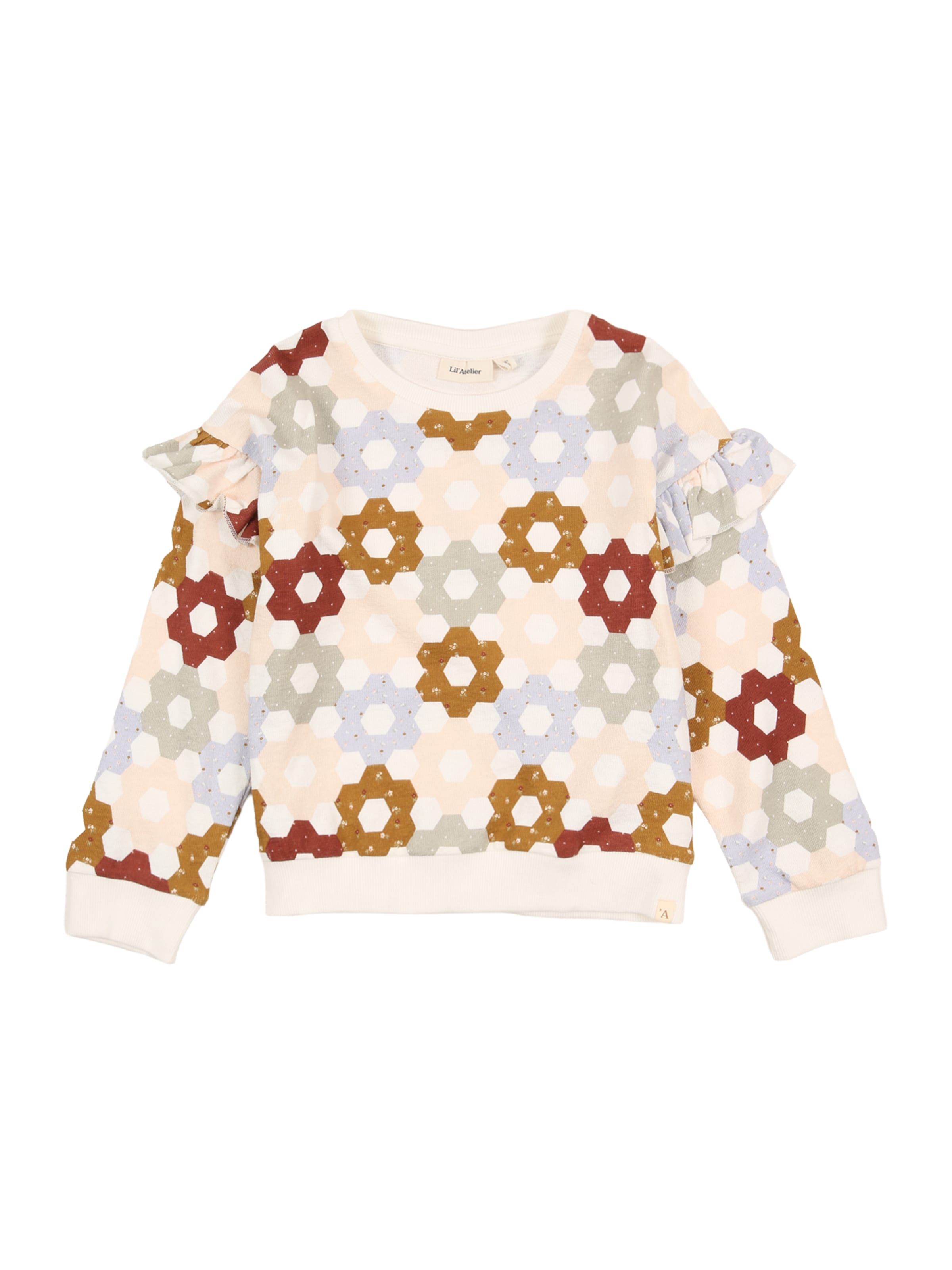 Lil'Atelier Sweatshirt 'NMFDIAS' i blandade färger: framsida