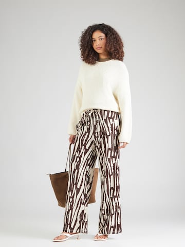 Wide Leg Pantalon 'No44ra' Hailys en blanc