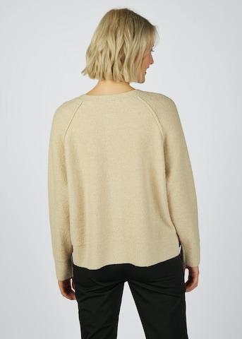Rabe Strickjacke in Beige