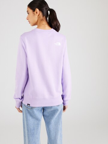 THE NORTH FACE Sweatshirt 'DREW PEAK' in Purple