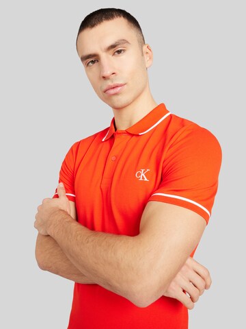 Calvin Klein Jeans Tričko – červená