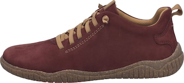 JOSEF SEIBEL Lace-Up Shoes in Red: front