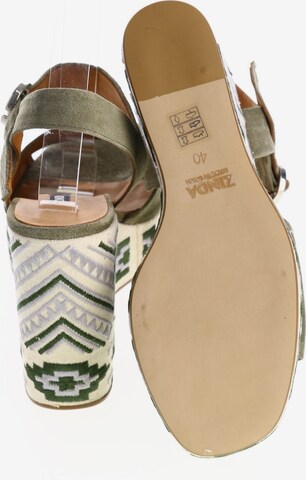 ZINDA Sandals & High-Heeled Sandals in 40 in Green