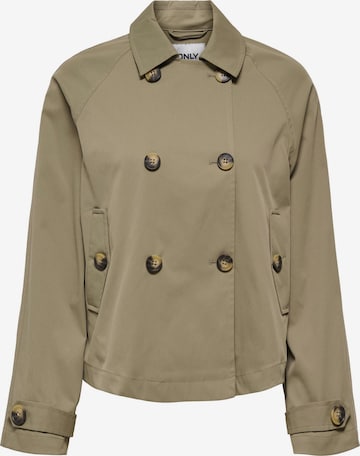Manteau mi-saison 'ONLJuliane' ONLY en vert : devant