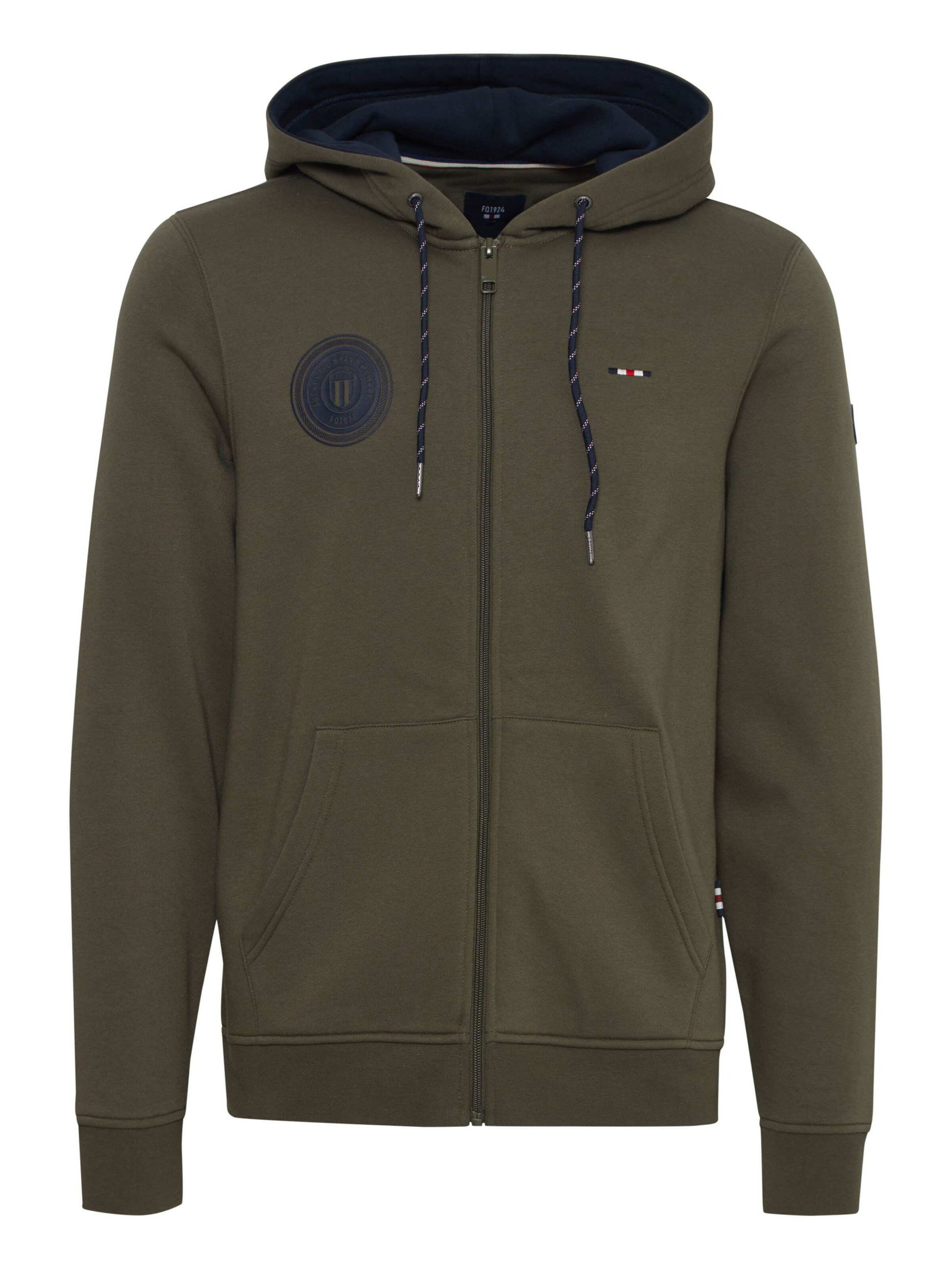 Veste de survêtement 'WILLIAM' FQ1924 en vert : devant