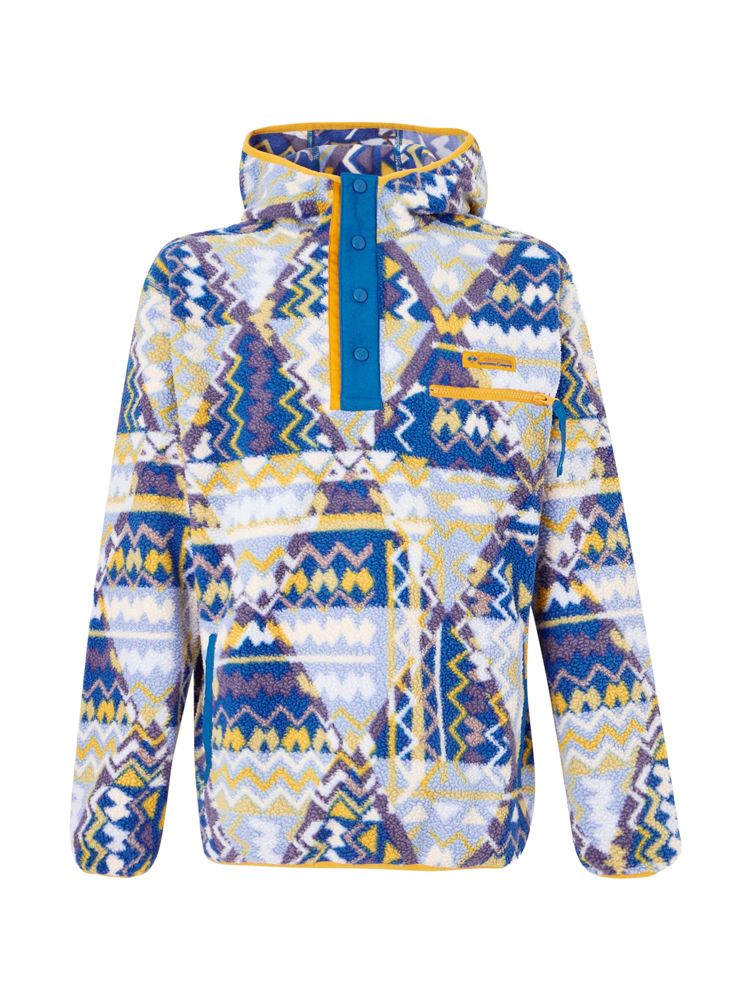 Veste en polaire fonctionnelle COLUMBIA en bleu : devant