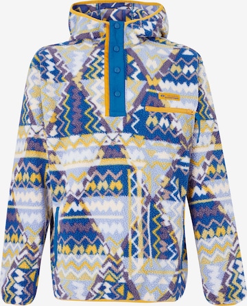 Veste en polaire fonctionnelle COLUMBIA en bleu : devant