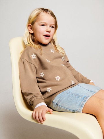 MANGO KIDS Tréning póló 'SHELL' - barna