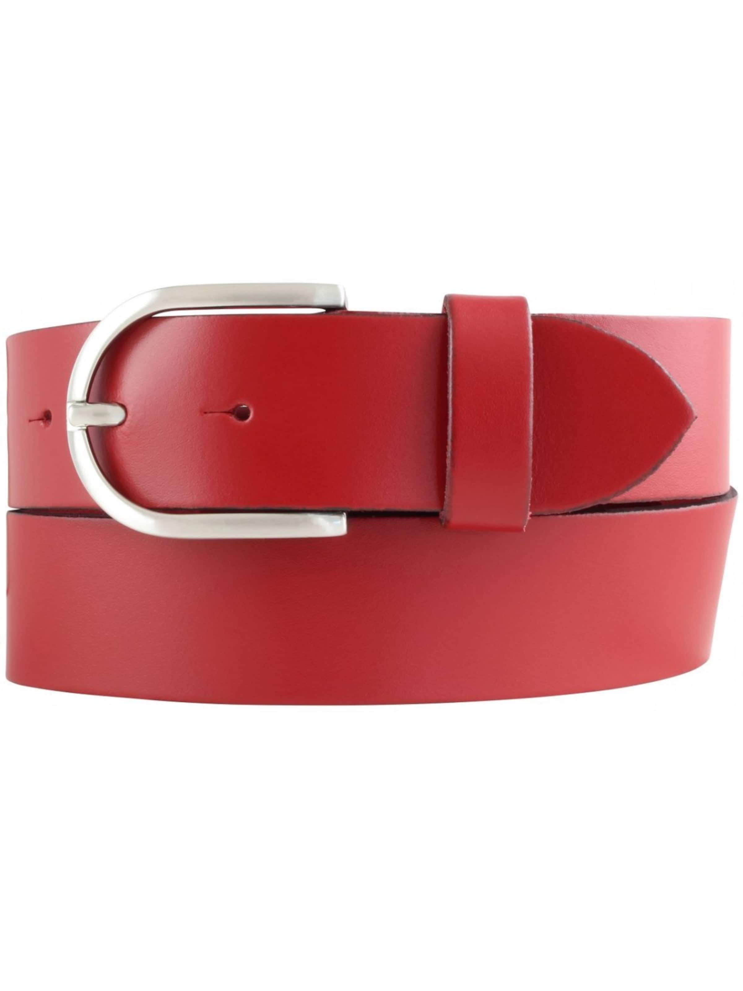 BELTINGER Belt 'Veneziae' in Red: front