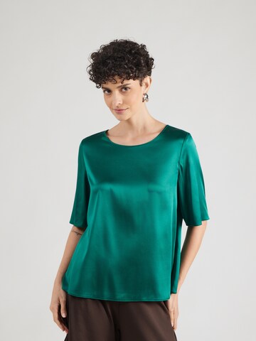MM by Max Mara Bluse 'LASTI' i grøn: forside
