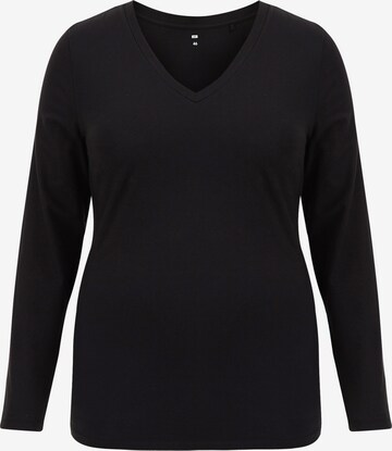 T-shirt WE Fashion en noir : devant