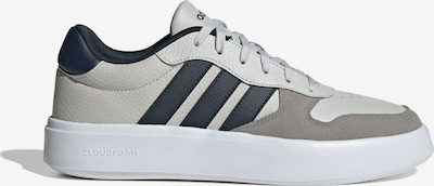 Sportbačiai be auliuko 'LITECOURT' iš ADIDAS SPORTSWEAR, spalva – dramblio kaulo / tamsiai mėlyna jūros spalva / pilka, Prekių apžvalga