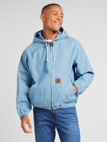 Carhartt WIP Tussenjas 'Menard' in Blauw: voorkant