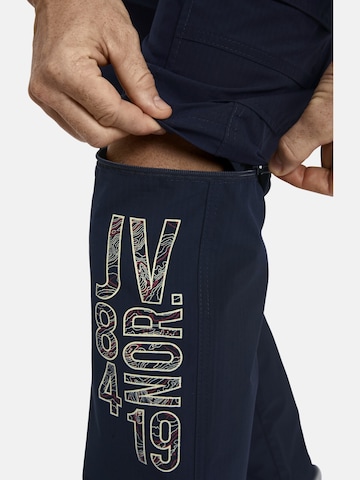 Jan Vanderstorm Loose fit Cargo Pants ' Bonke ' in Blue