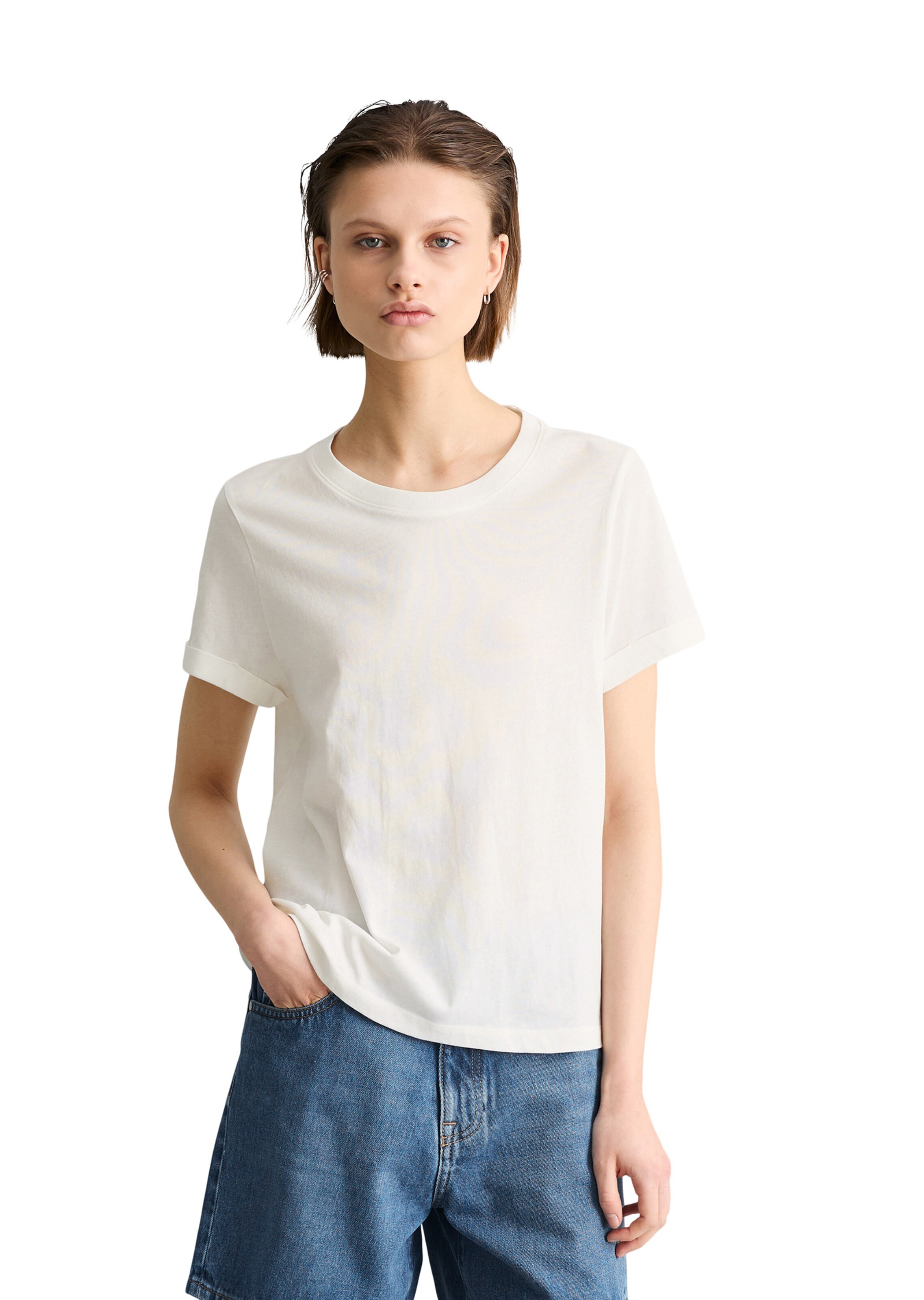 Marc O'Polo DENIM Shirt in White: front
