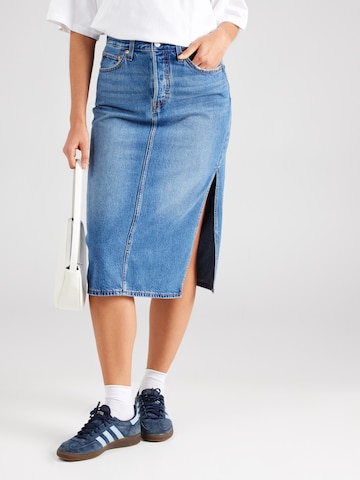 LEVI'S ® Rok in Blauw: voorkant