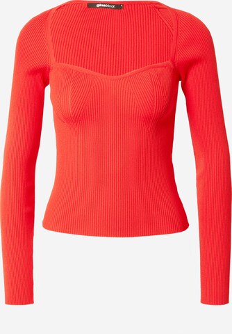 Pull-over 'Harley' Gina Tricot en rouge : devant