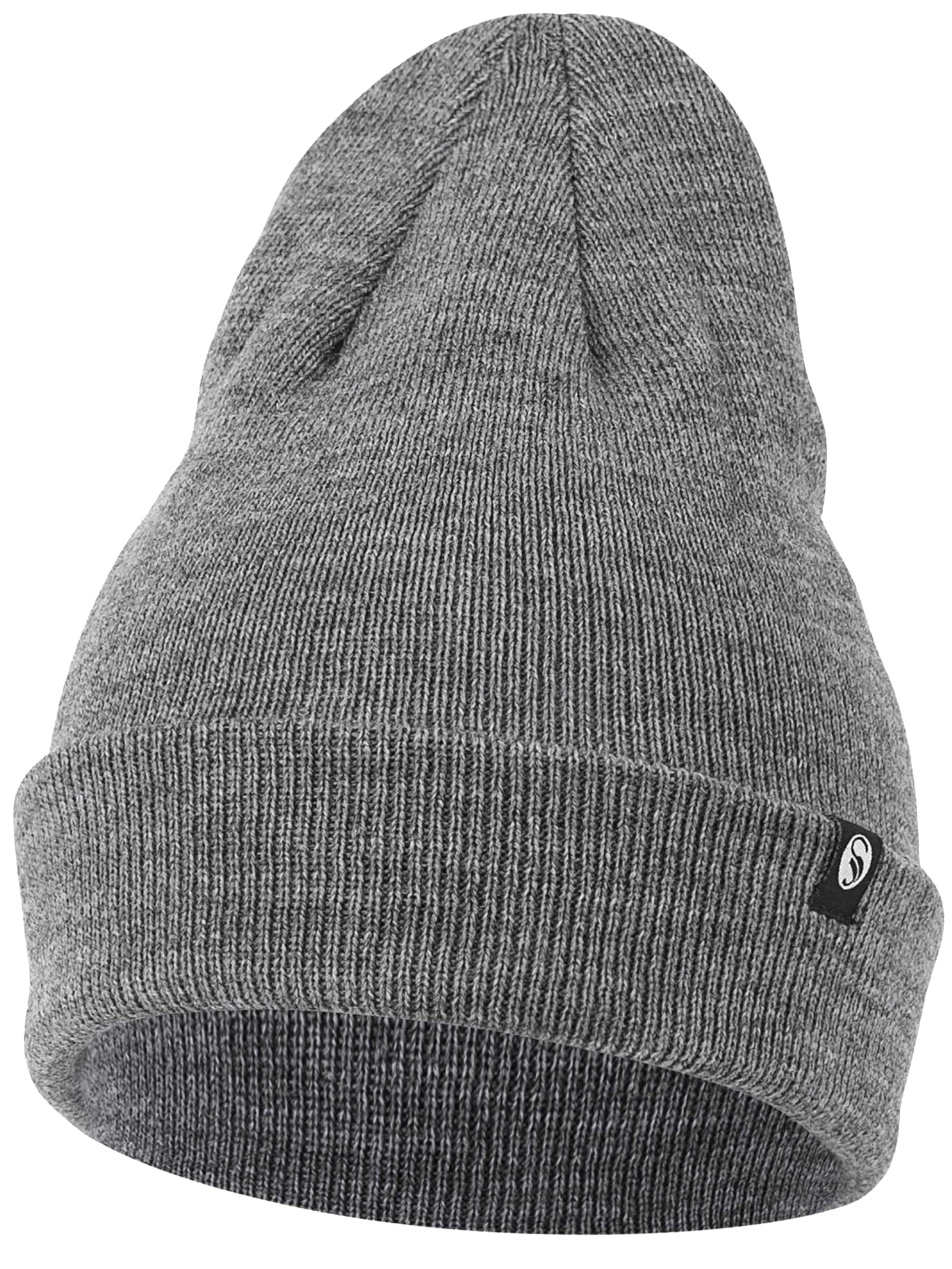 Stark Soul Beanie in Grey: front