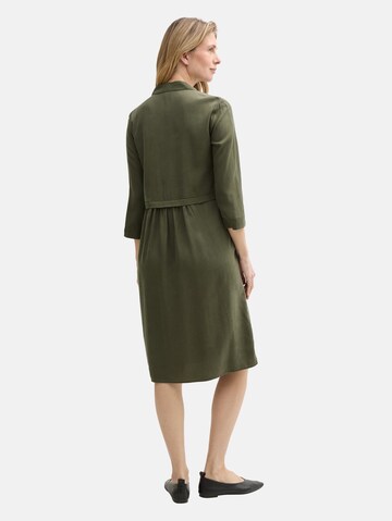 TOM TAILOR Kleid in Grün
