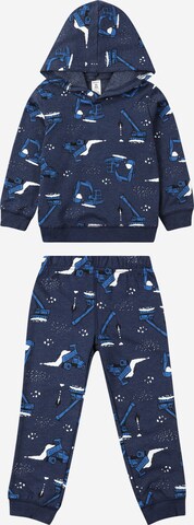 Carter's - Pijama em azul: frente