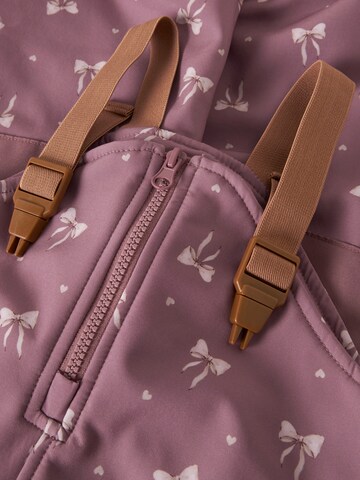 NAME IT Tapered Toiminnalliset housut 'NMFALFA08' värissä lila