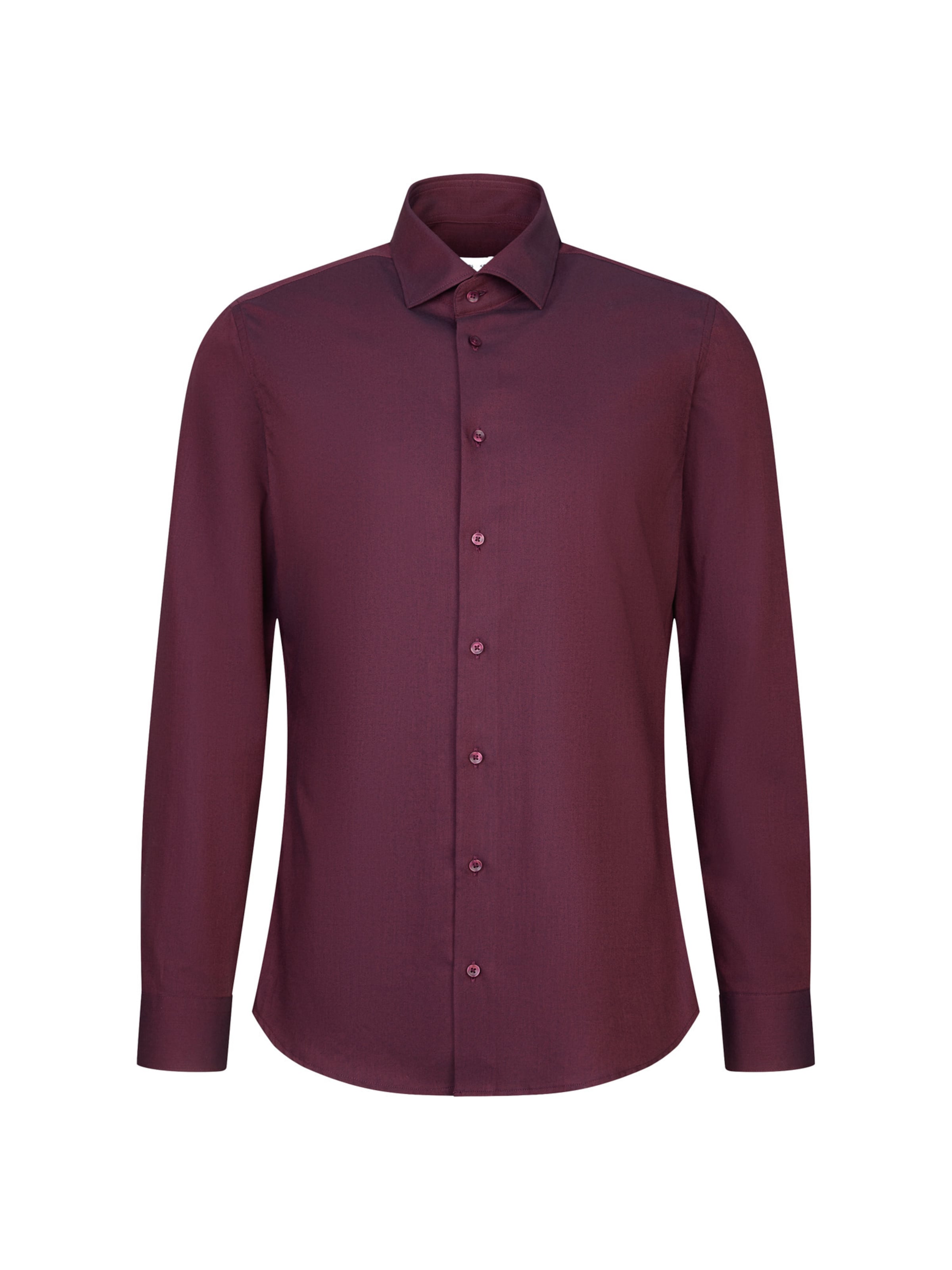 Chemise business SEIDENSTICKER en rouge : devant