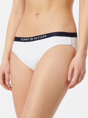 Tommy Hilfiger Underwear Слип в бяло: отпред