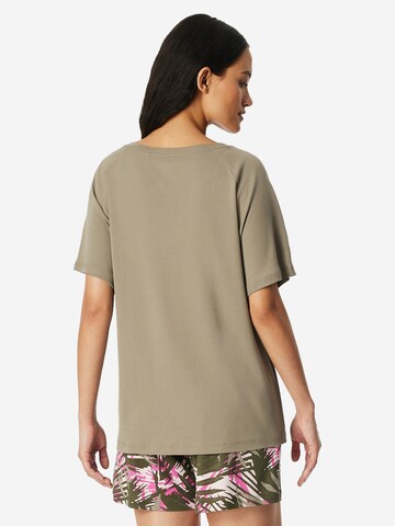 SCHIESSER Pajama 'Modern Nightwear' in Green