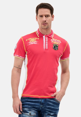 CIPO & BAXX Poloshirt in Rot