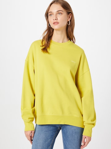 LEVI'S ® Μπλούζα φούτερ 'Levi’s® Women's WFH Sweatshirt' σε κίτρινο: μπροστά