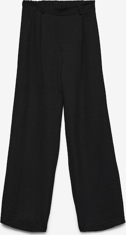 VERO MODA - Pantalón plisado 'VMMelaney' en negro: frente