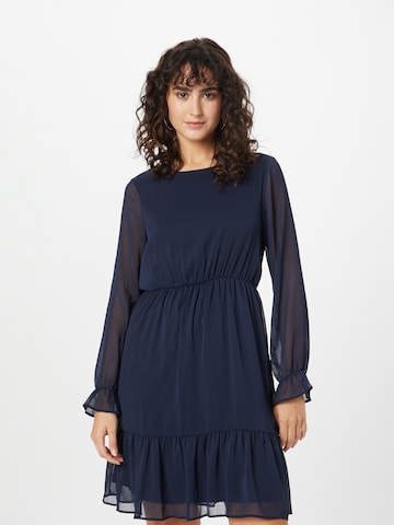 Robe de cocktail 'SMILLA' VERO MODA en bleu : devant