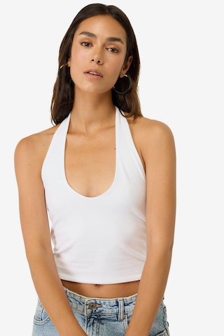 No Matter What Top in Wit: voorkant