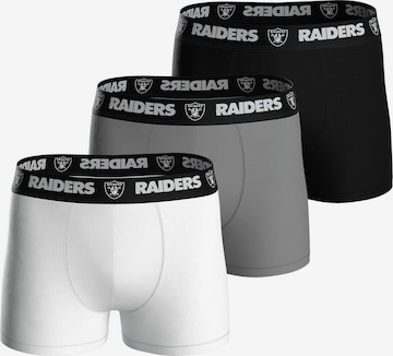 NFL Boxer shorts 'Las Vegas Raiders' in Grey: front