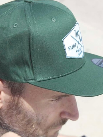 Surf Monkey Athletic Cap in Green