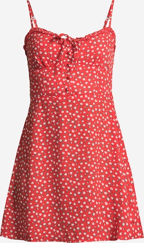 AÉROPOSTALE Summer dress in Red: front