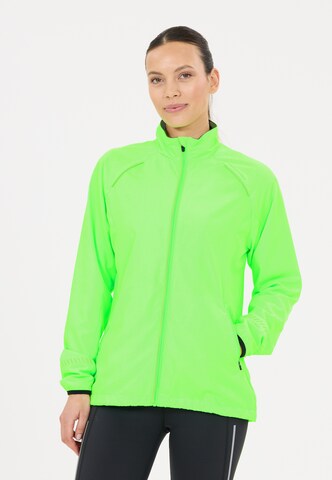 ENDURANCE Athletic Jacket 'Cully V2' in Green: front