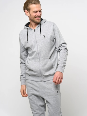 U.S. POLO ASSN. Svetr 'Erdi' – šedá: přední strana