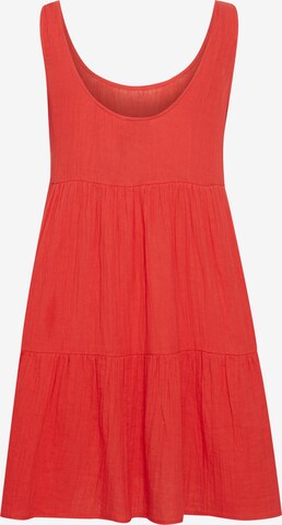 ICHI Letní šaty 'IAFOXA' – červená