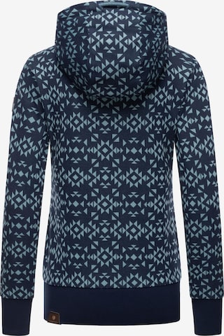 Ragwear Sweatjacke 'Cinda' in Blau