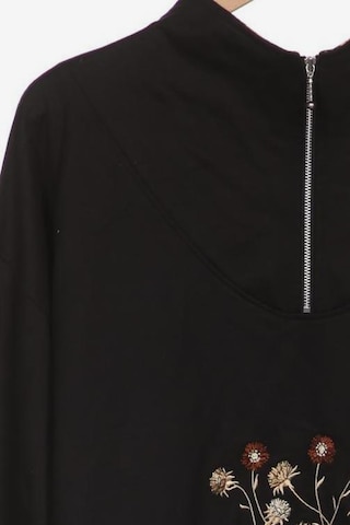 Trigema Sweatshirt & Zip-Up Hoodie in XXL in Black