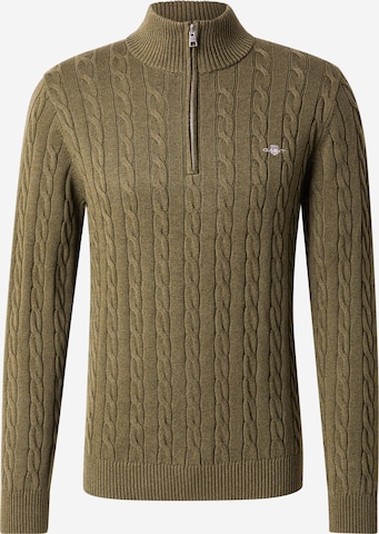 Pull-over GANT en vert : devant