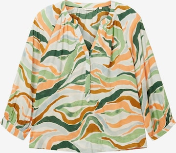 TOM TAILOR Blouse in Green: front