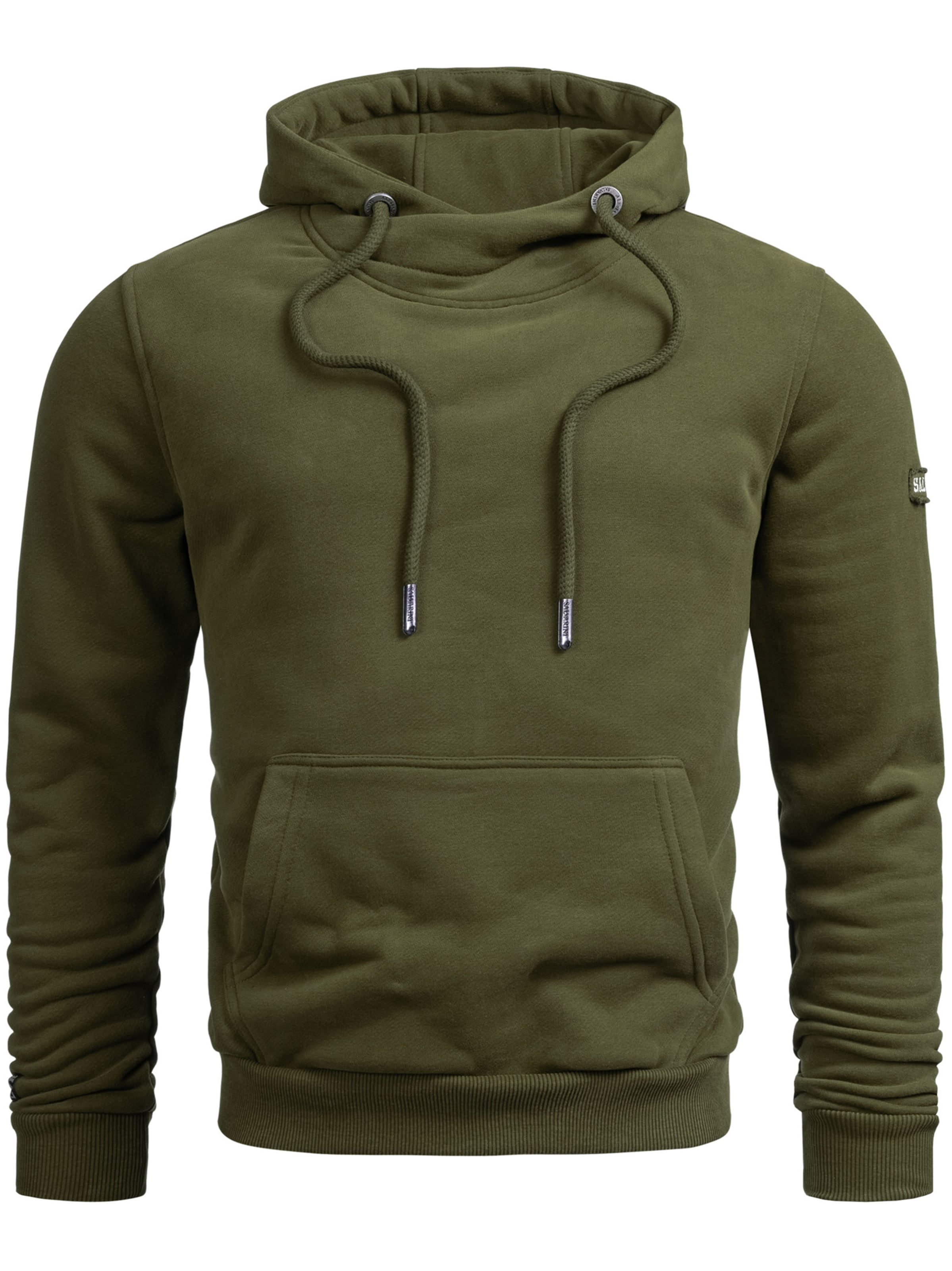 Alessandro Salvarini Sweatshirt 'Calgarii' in Groen: voorkant