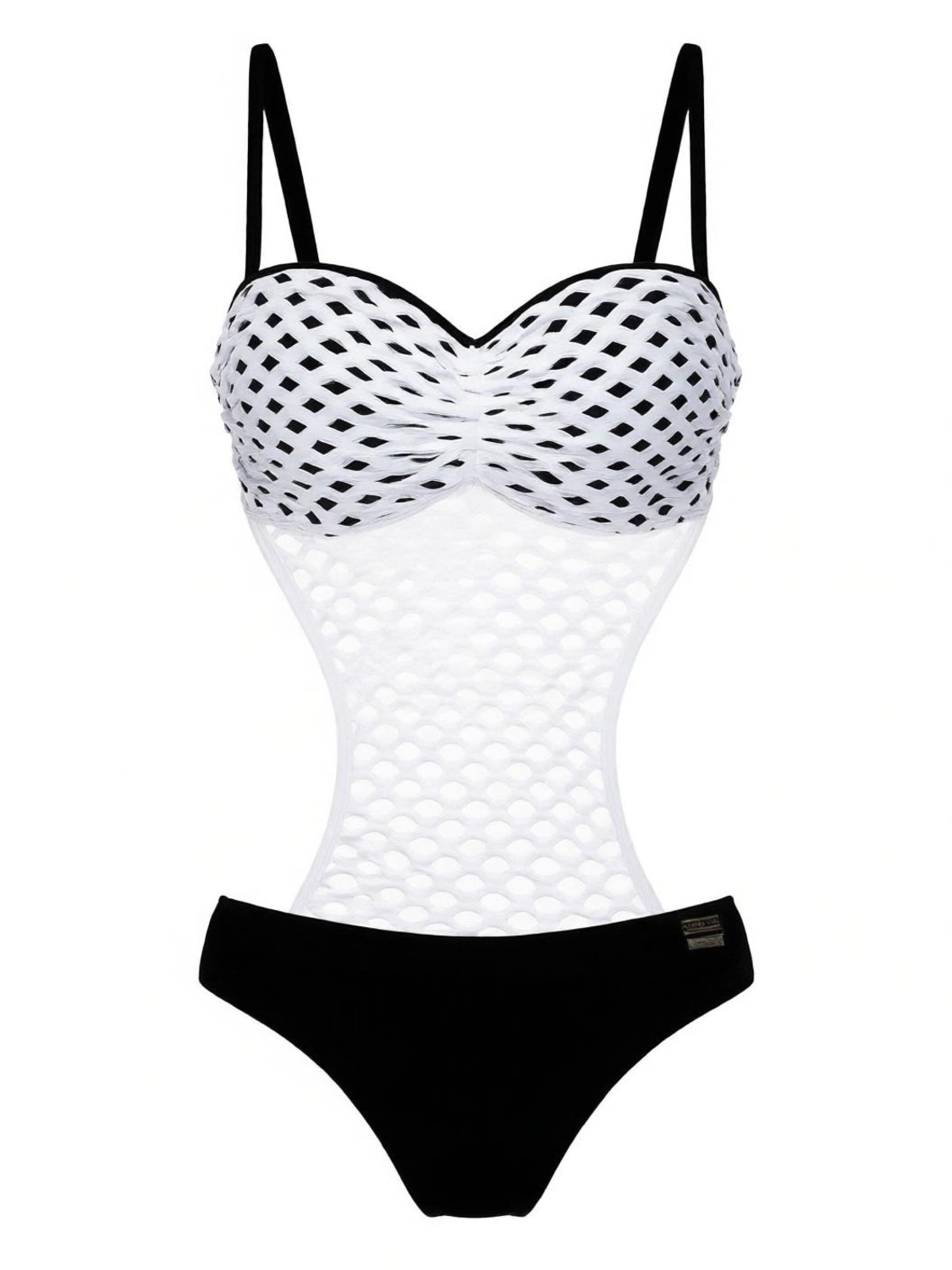 Marko Push-up Plavky 'Gwen M-405 (3)' – černá: přední strana