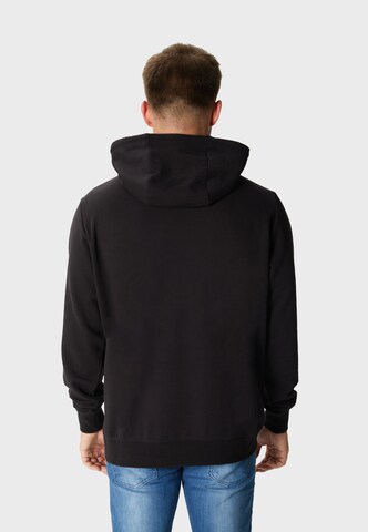 Oldskull Kapuzensweater 'Retro Japan Island' in Schwarz