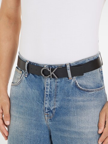 Calvin Klein Riem in Zwart: voorkant