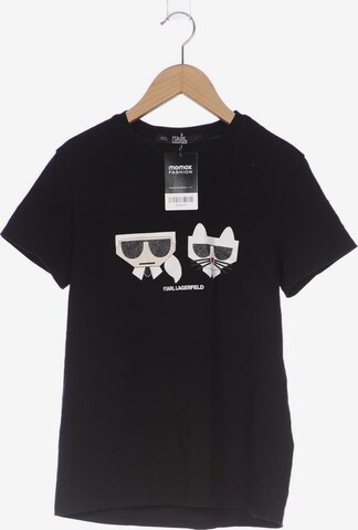 Karl Lagerfeld T-Shirt S in Schwarz: predná strana