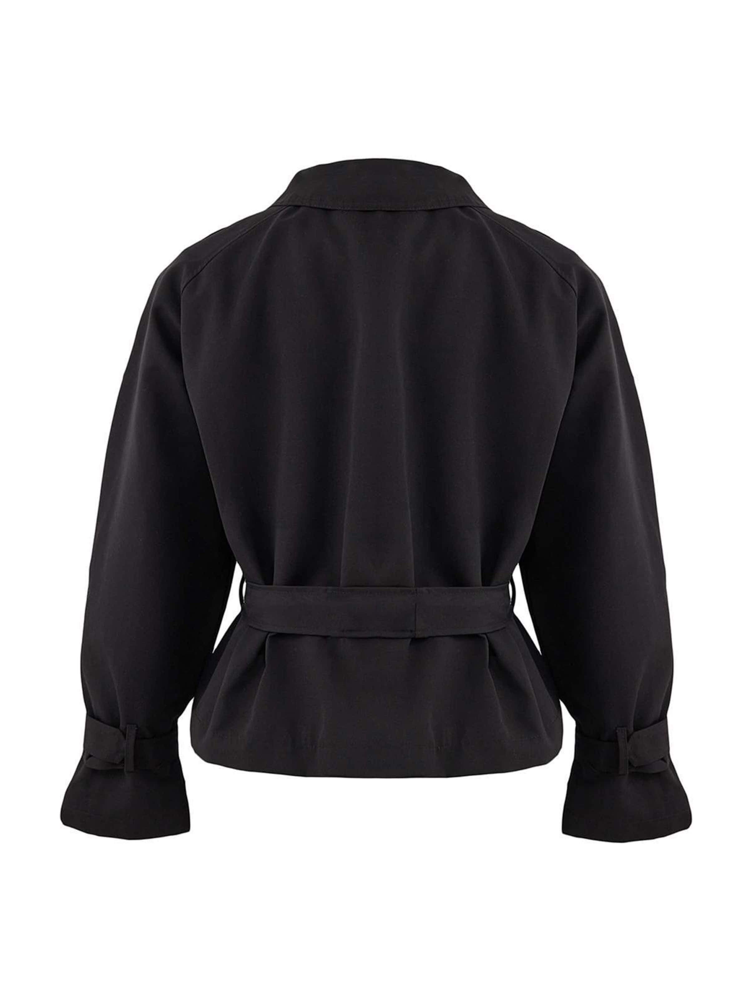 Trendyol Between-Season Jacket in Black